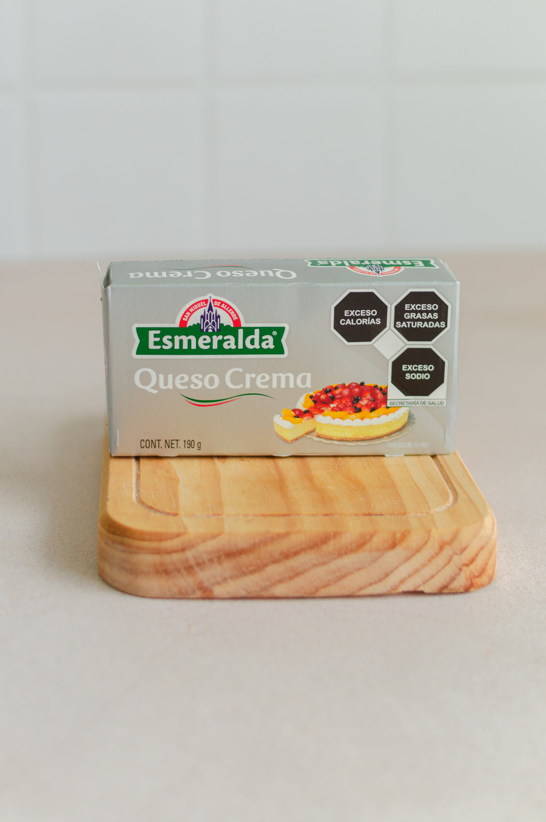 QUESO CREMA ESMERALDA 190 GR